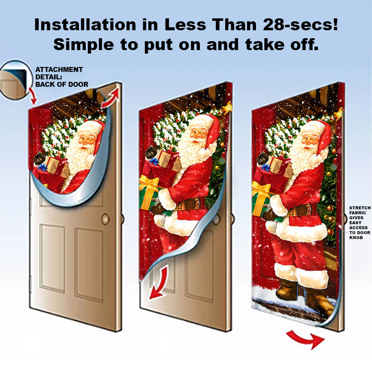 Claus Door Cover