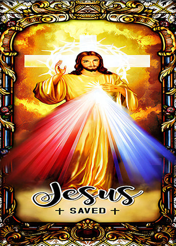 Jesus Of Divine Mercy Door Cover