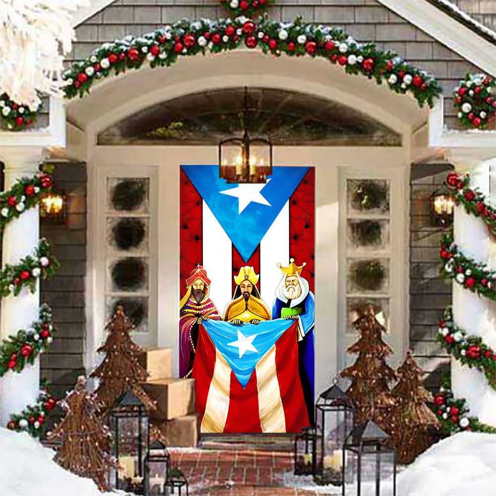 Three Kings Puerto Rico Door Cover