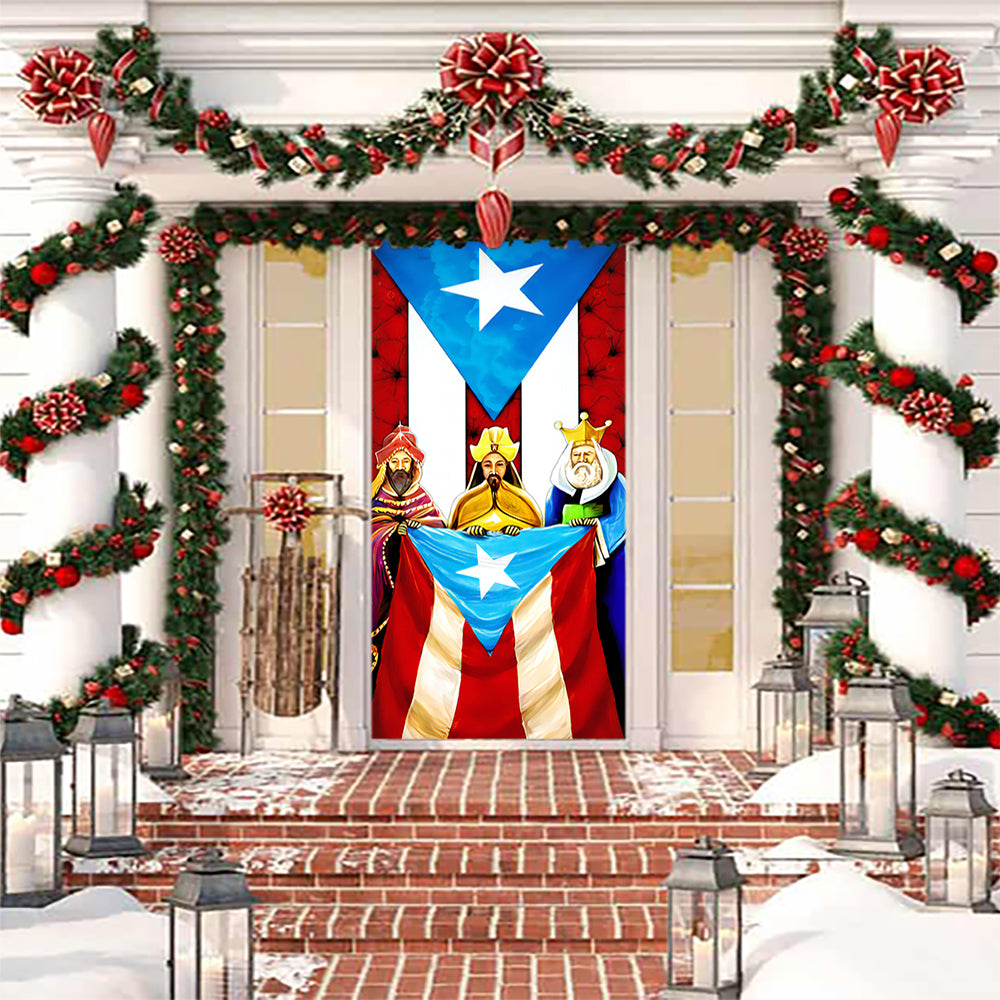 Three Kings Puerto Rico Door Cover