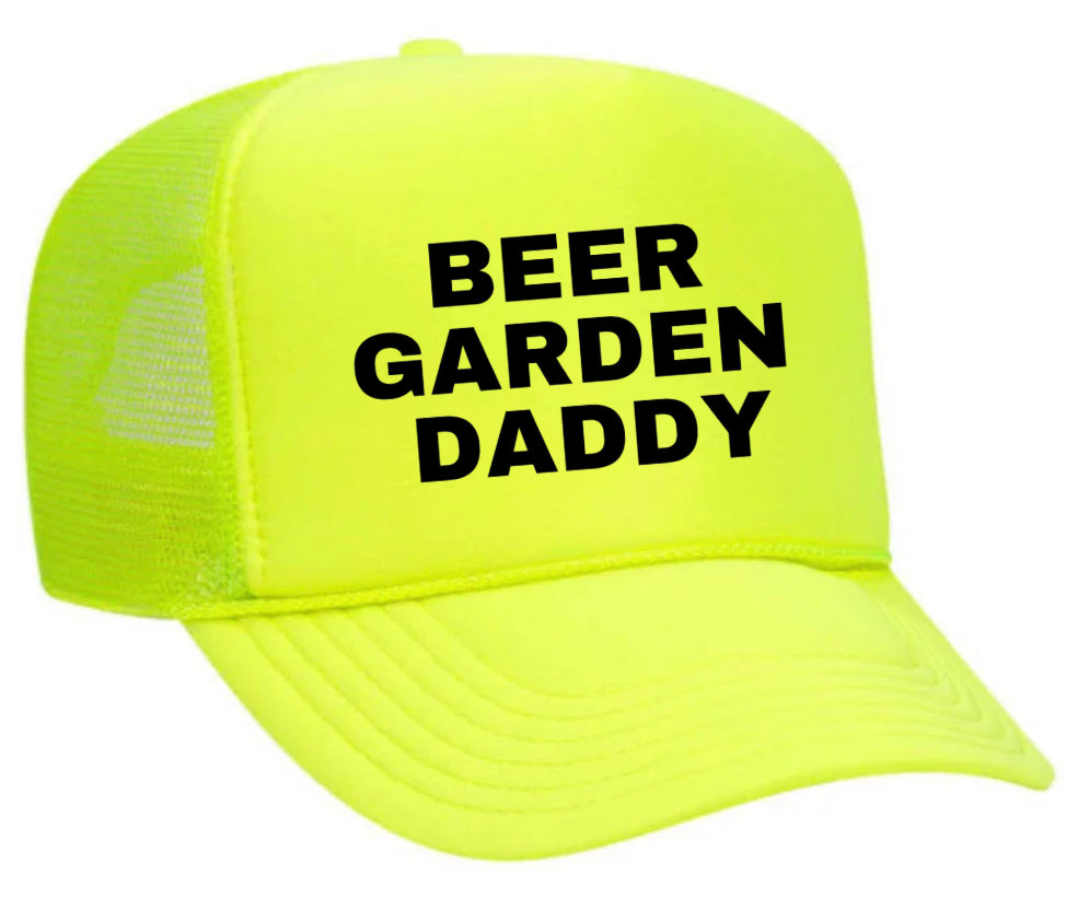 Beer Garden Daddy Trucker Hat