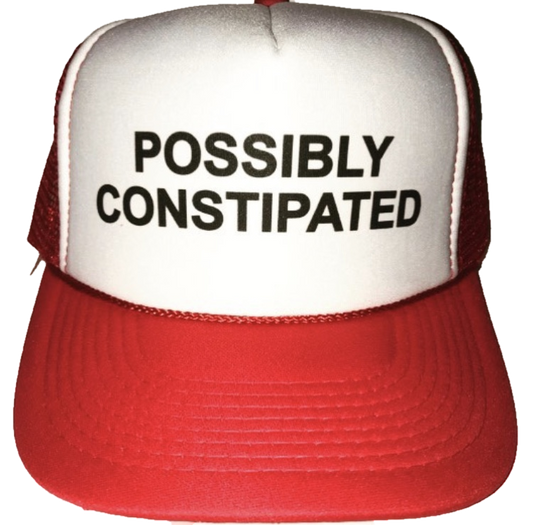 Possibly Constipated Trucker Hat