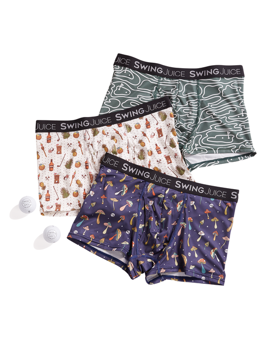 Golf 3" Trunk 3-Pack Fashion