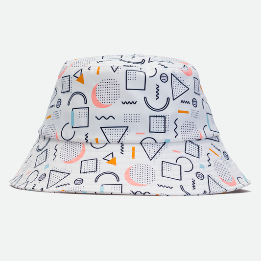 Golf 90's Golf Unisex Bucket Hat White O/S