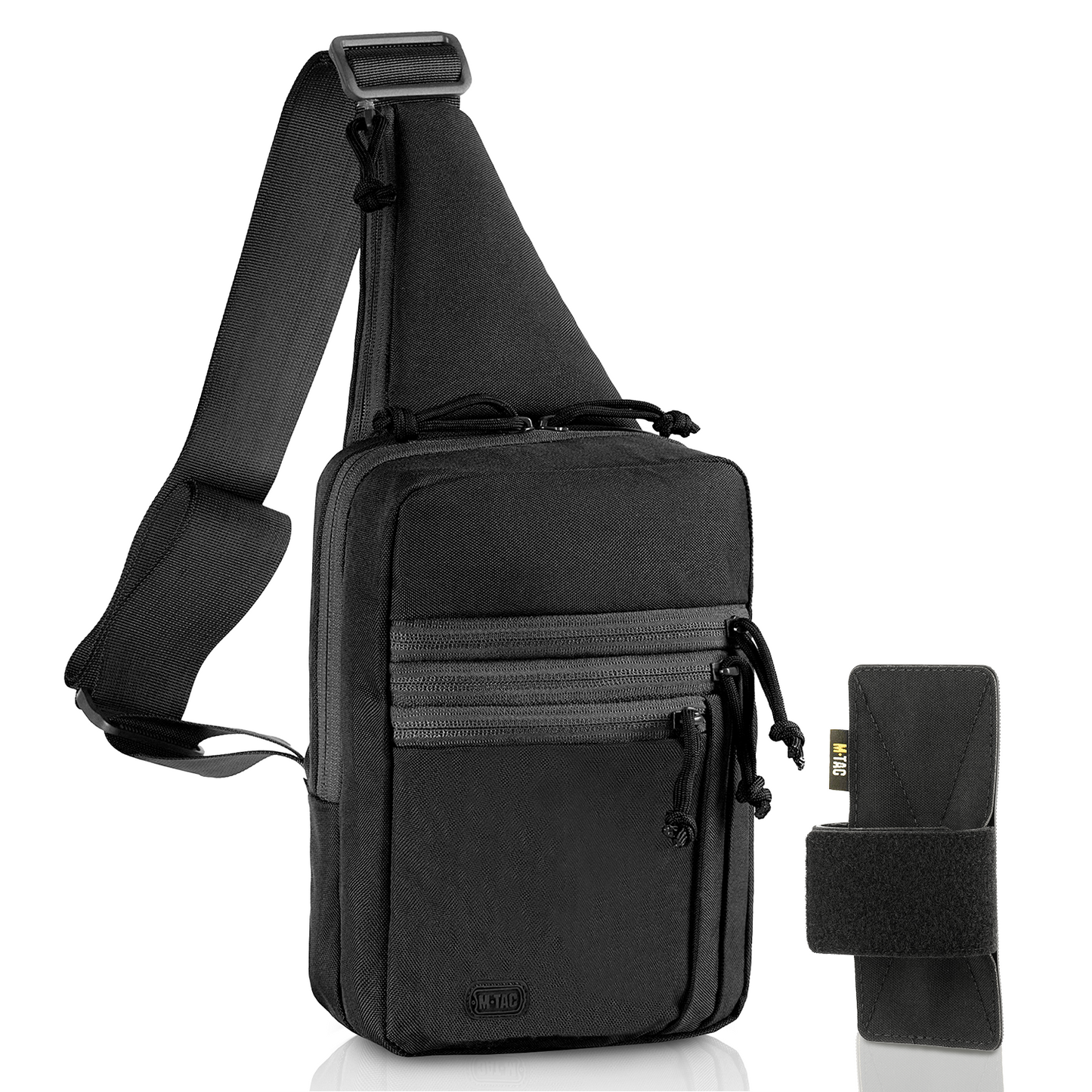 M-Tac LEFT-HANDED Tactical Sling Bag for Men with Holster