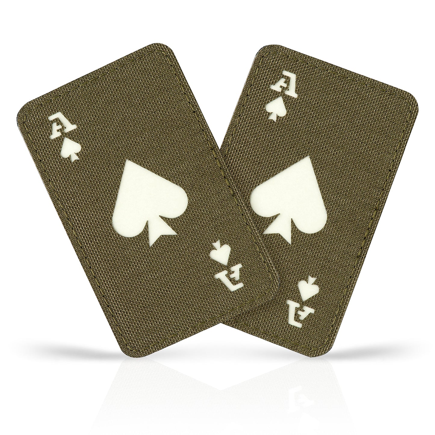 M-Tac patch Ace of Spades Laser Cut - (Set of 2)