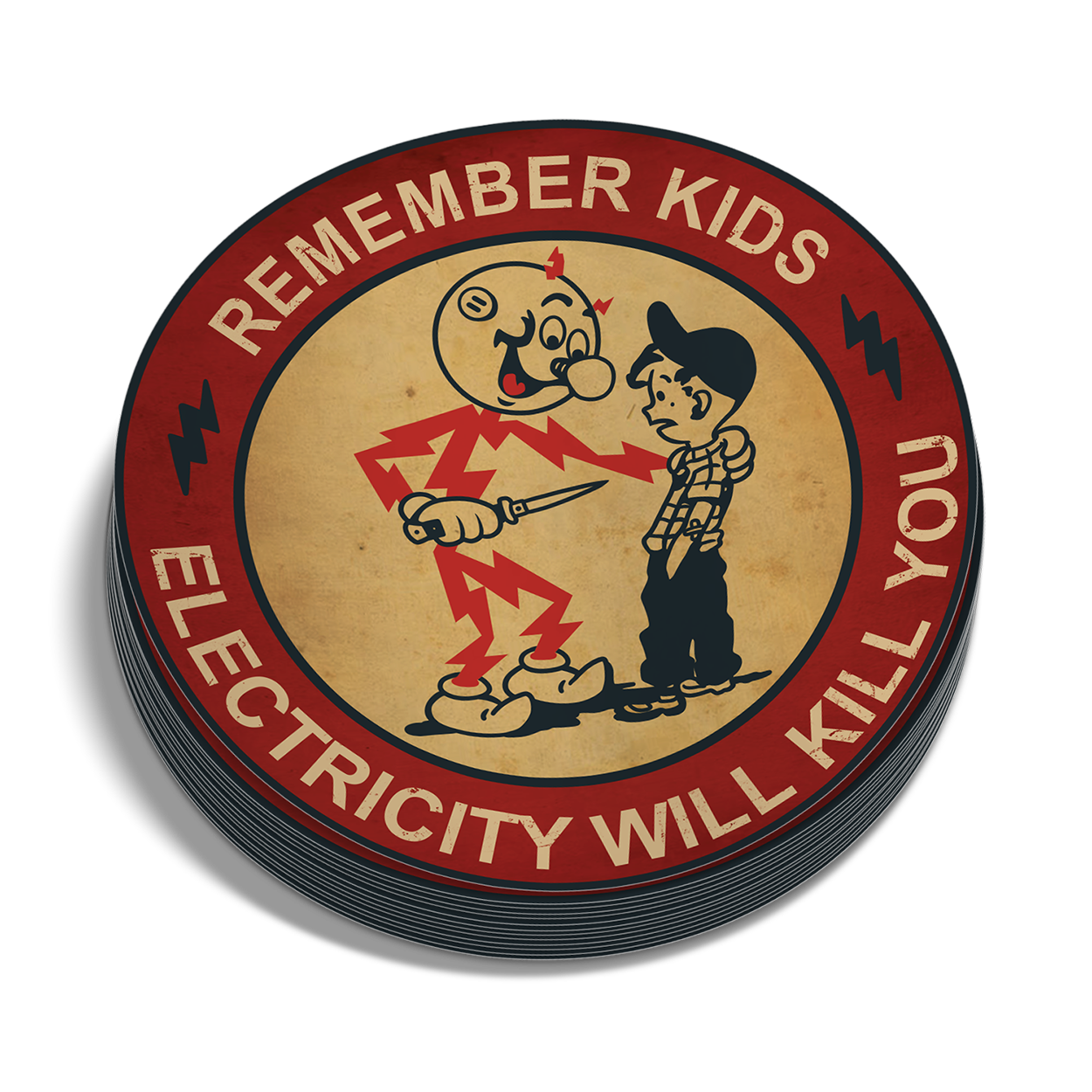 Remember Kids Hard Hat Decal