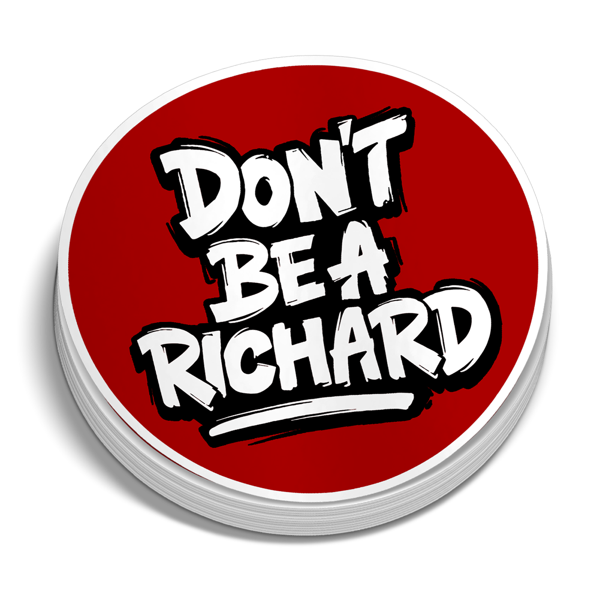 Richard - Hard Hat Decal