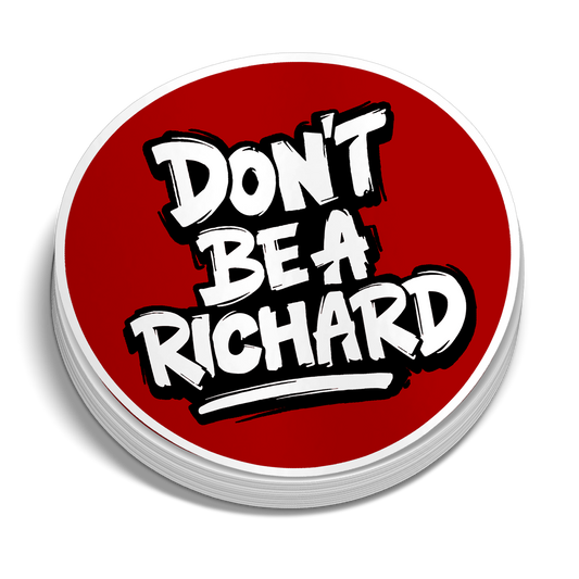 Richard - Hard Hat Decal