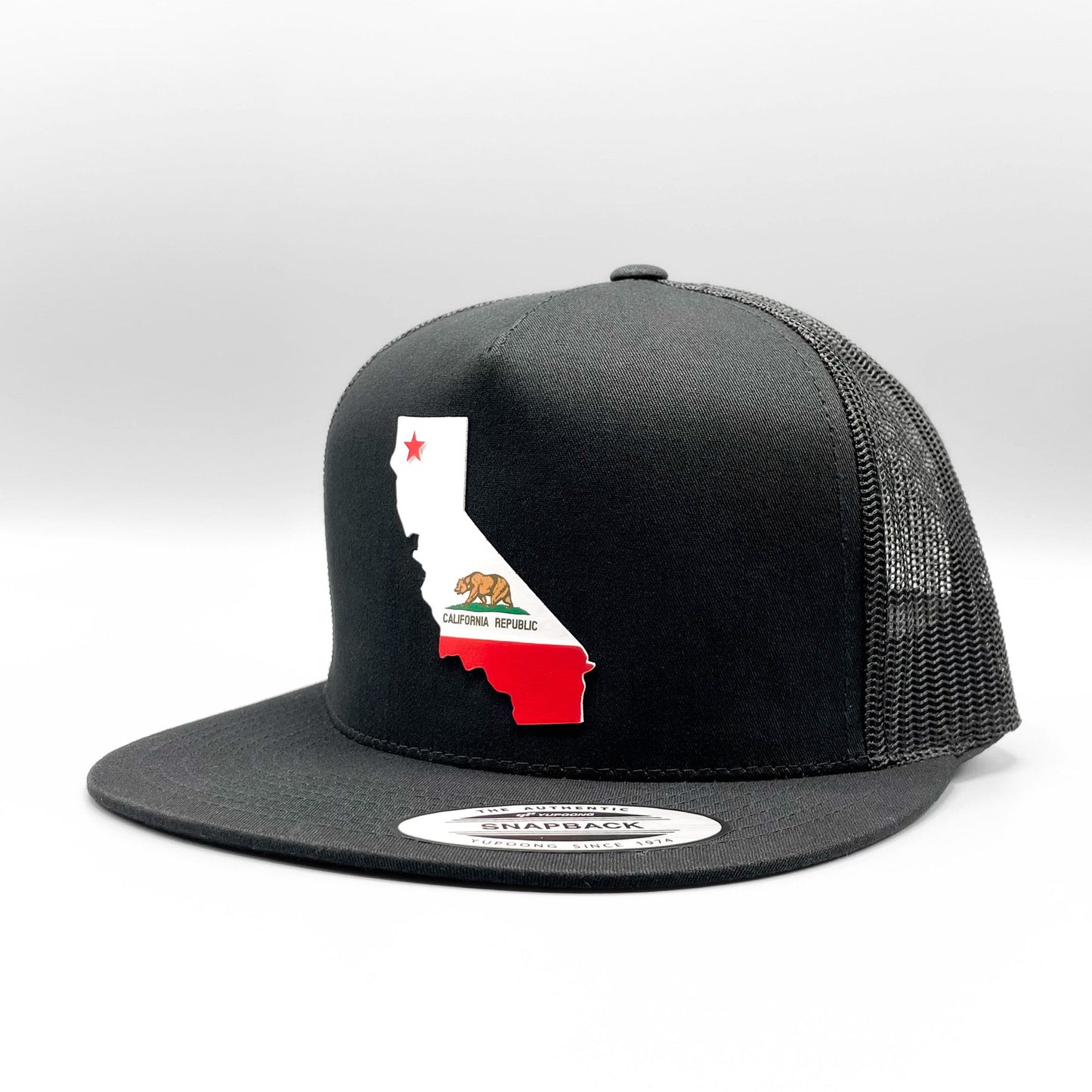 California State Flag Retro Trucker