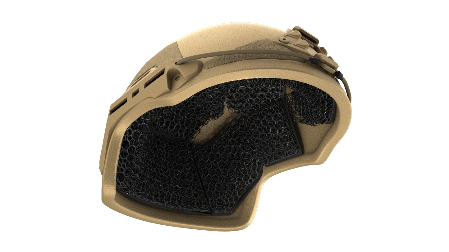 HHV Micro Lattice Helmet Pads (For ATE, FAST, MICH, ACH,ECH)