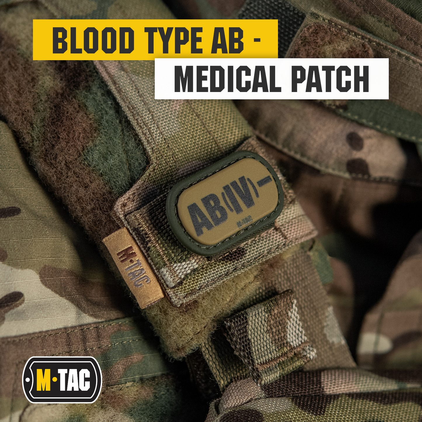 M-Tac Molle Medical Patch Blood Group