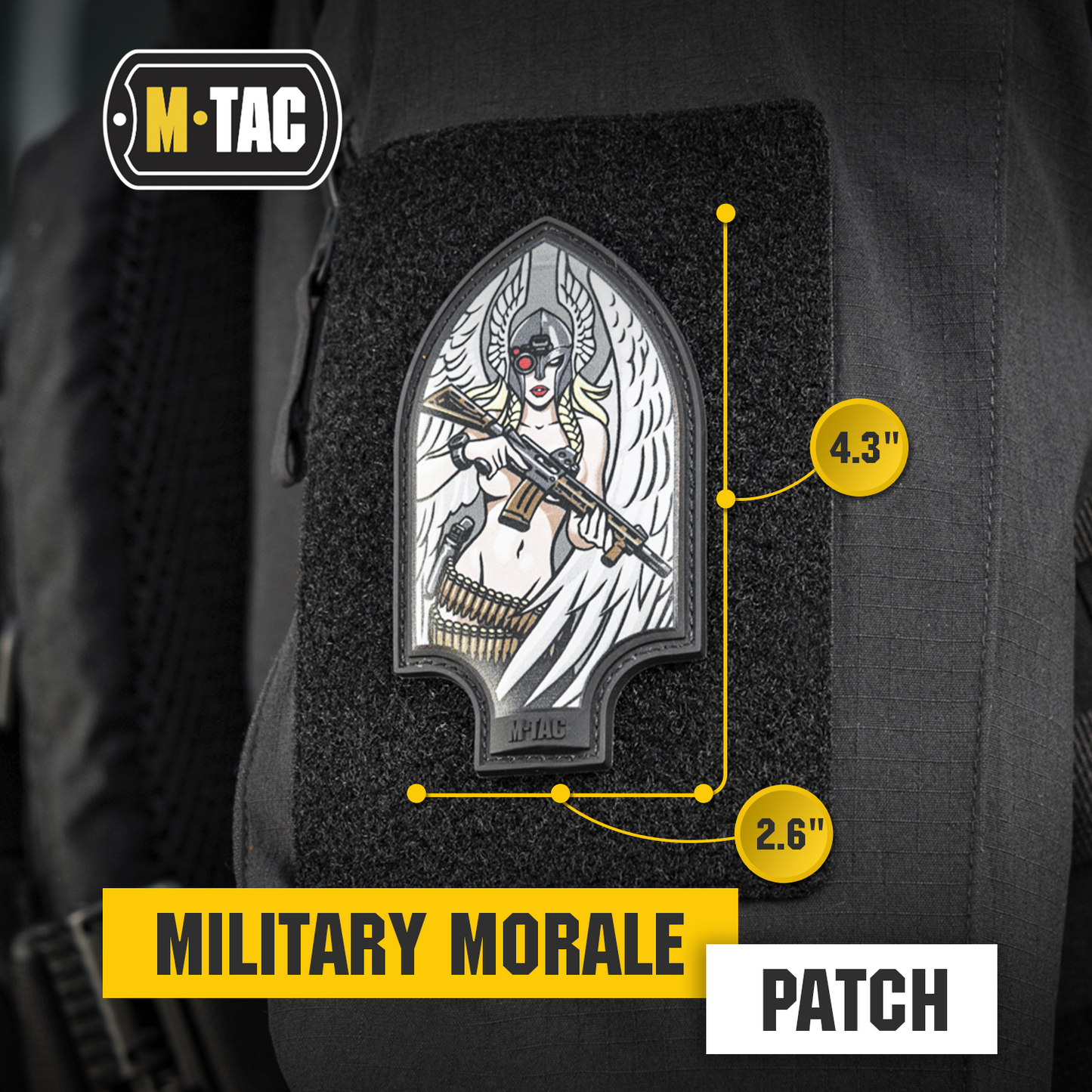 M-Tac Morale Patch Valkyrie PVC