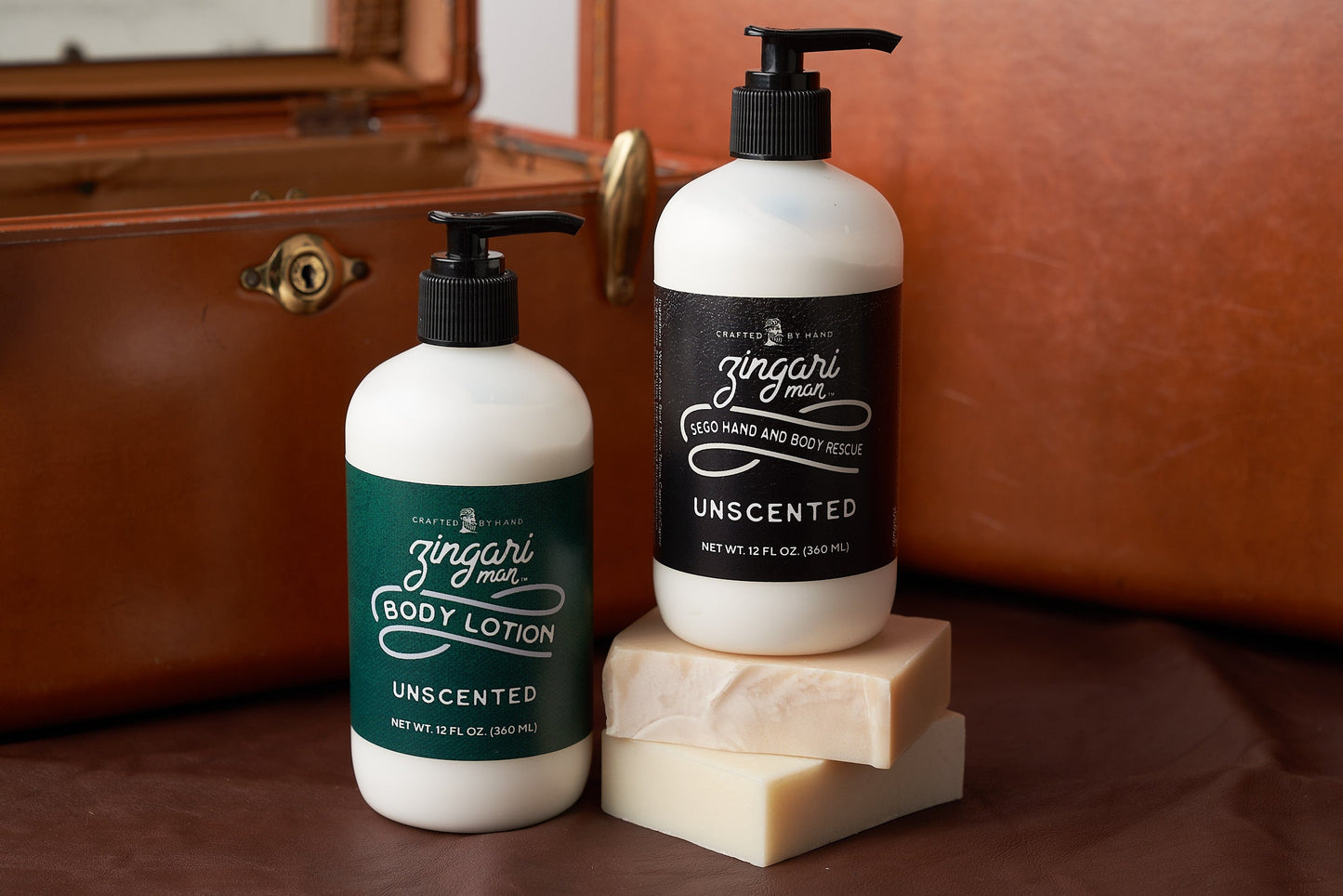 Unscented body lotion