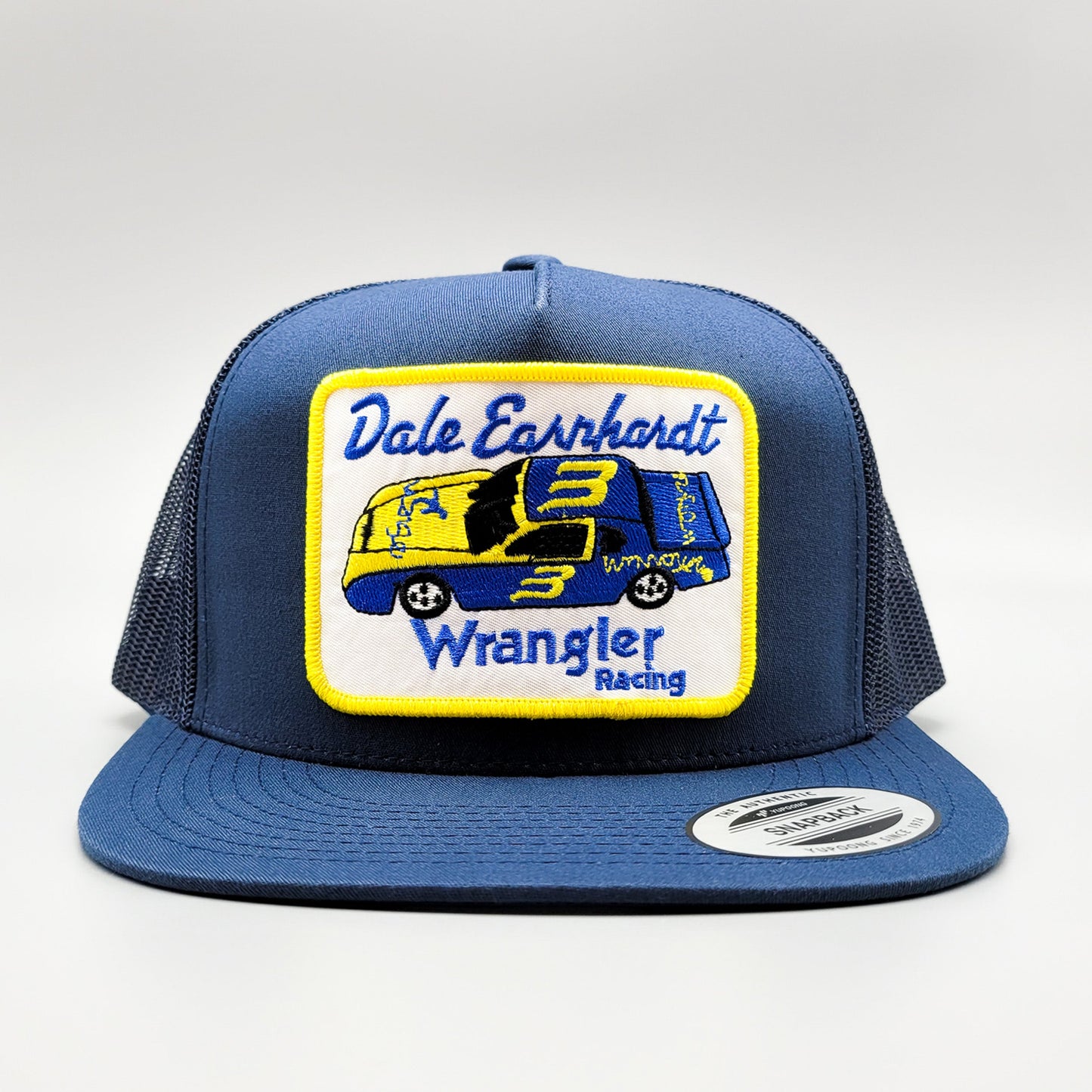 Dale Earnhardt Wrangler Racing Nascar Trucker Hat