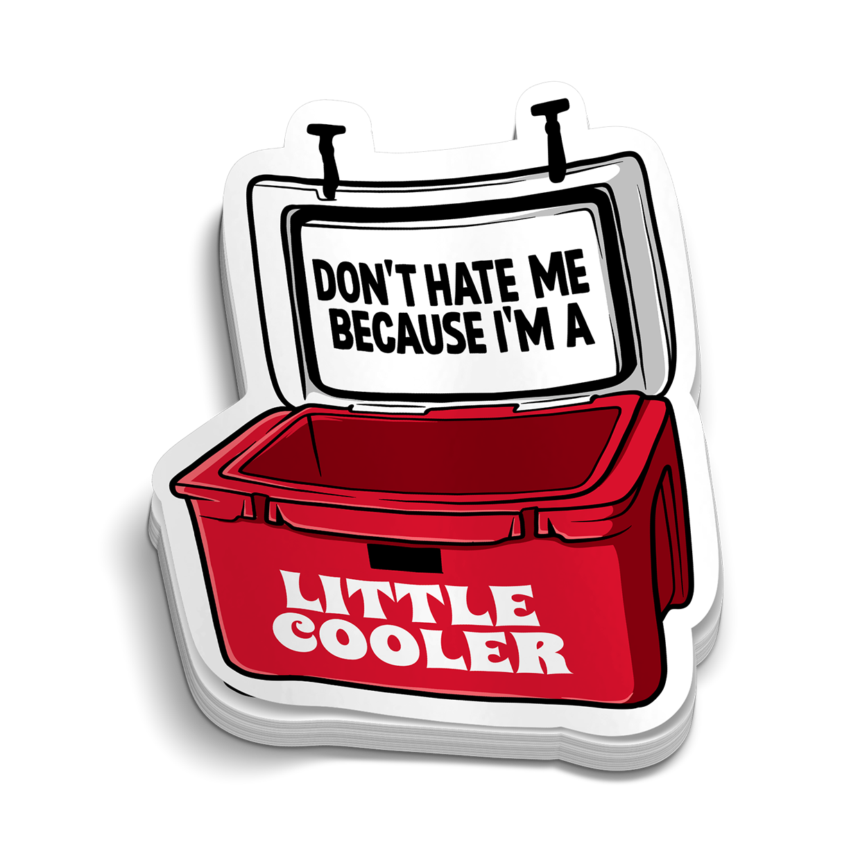 Little Cooler 5 Inch Decal