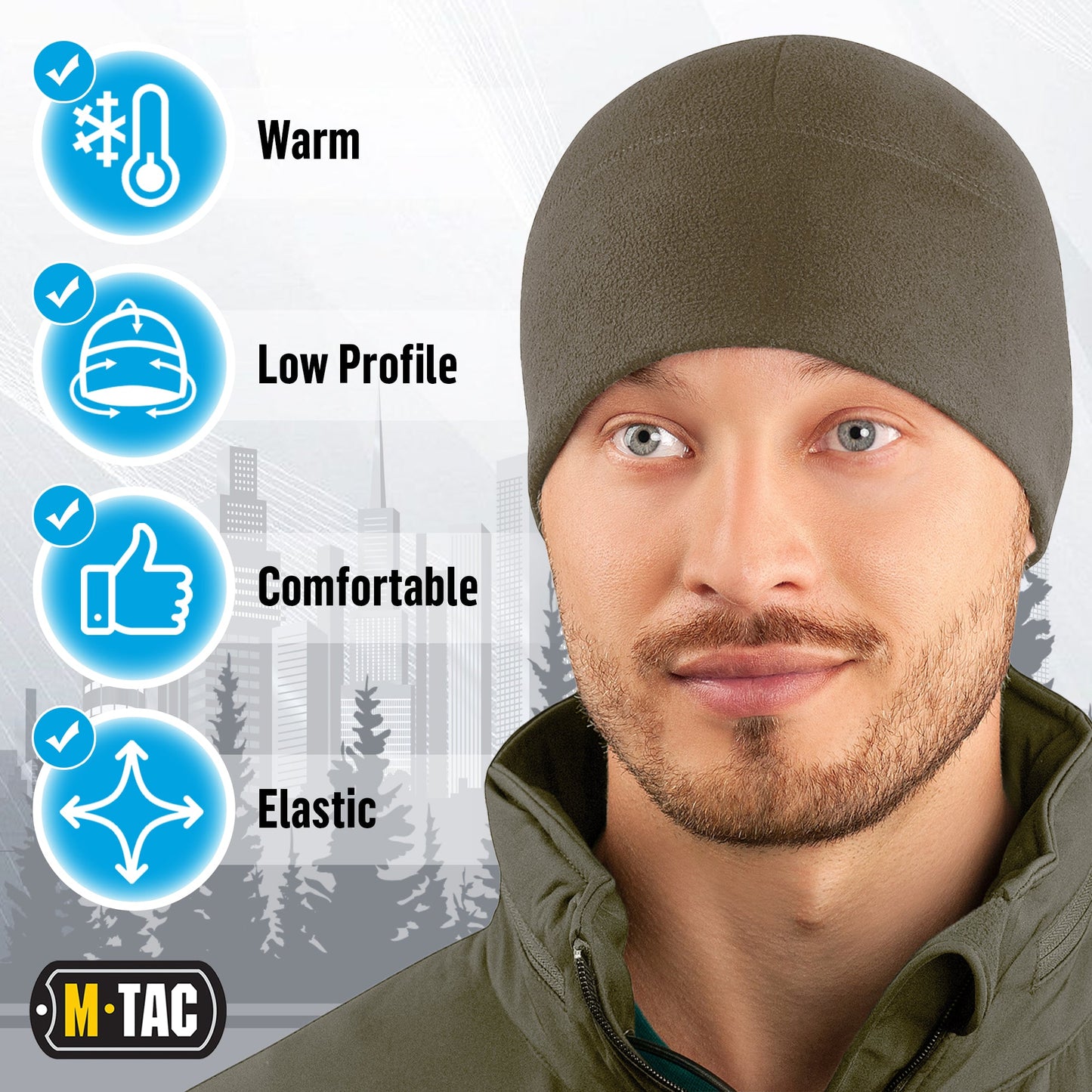 M-Tac Fleece Watch Cap (270 g/m2)