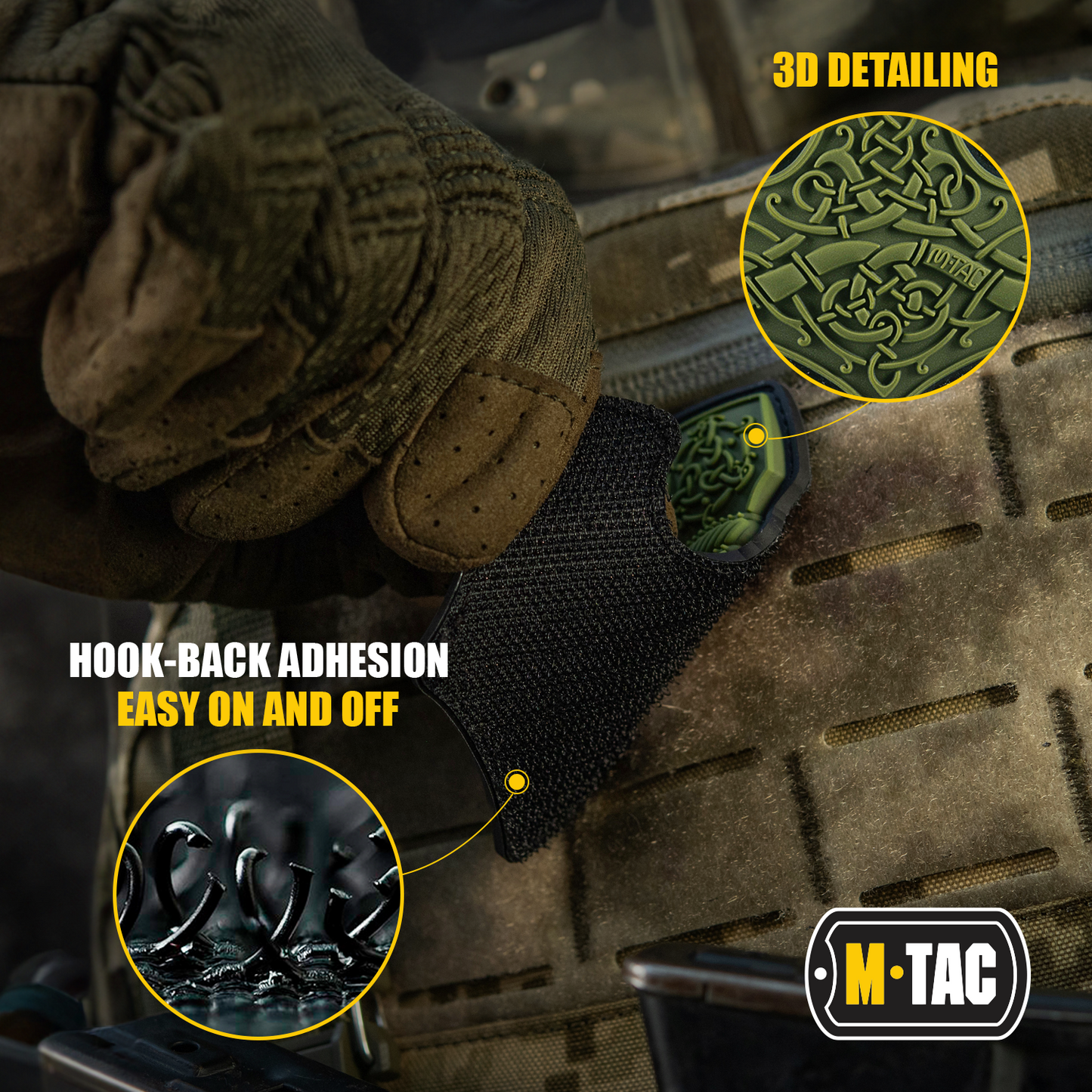 M-Tac Morale Patch Mjölnir PVC