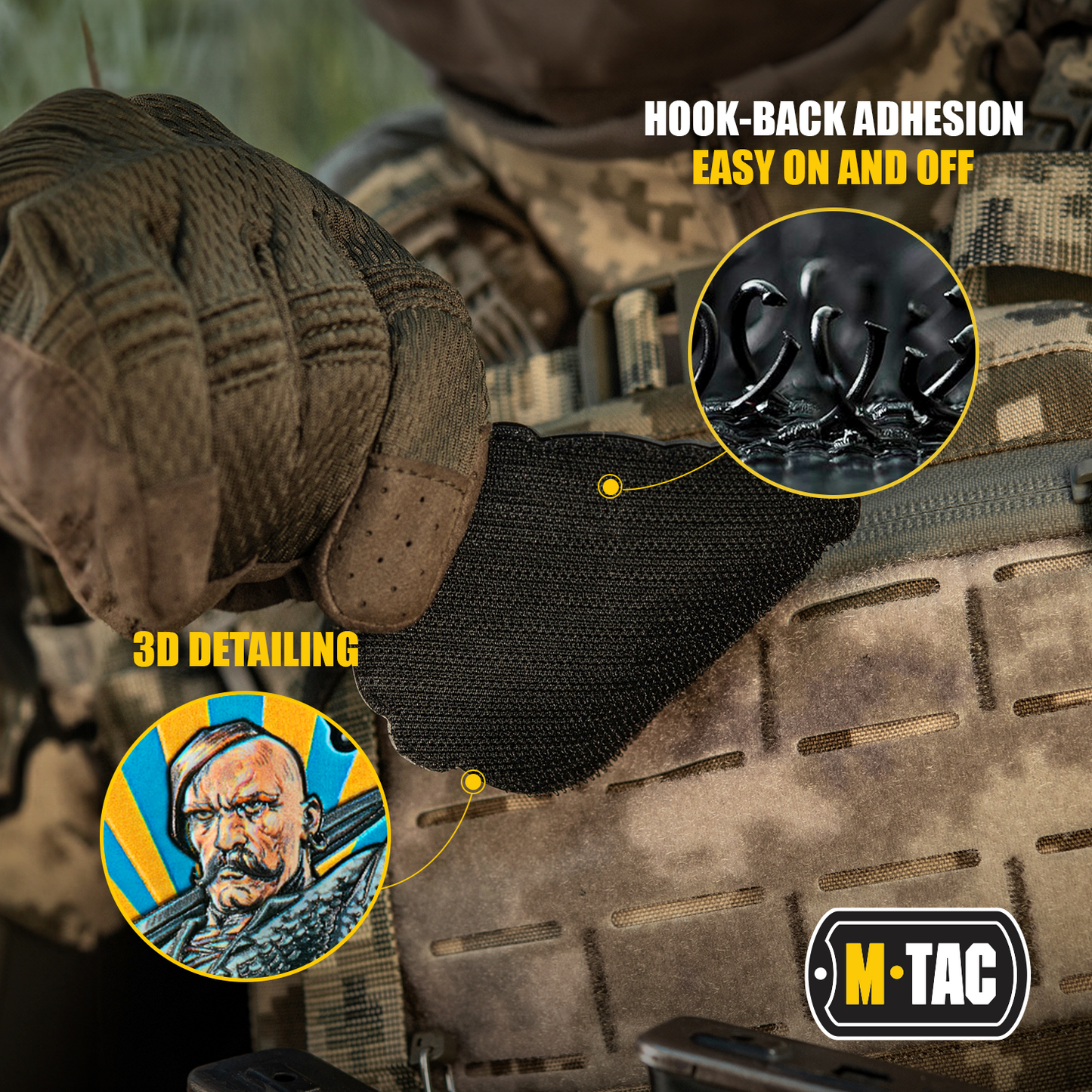 M-Tac Morale Patch Zero Tolerance PVC