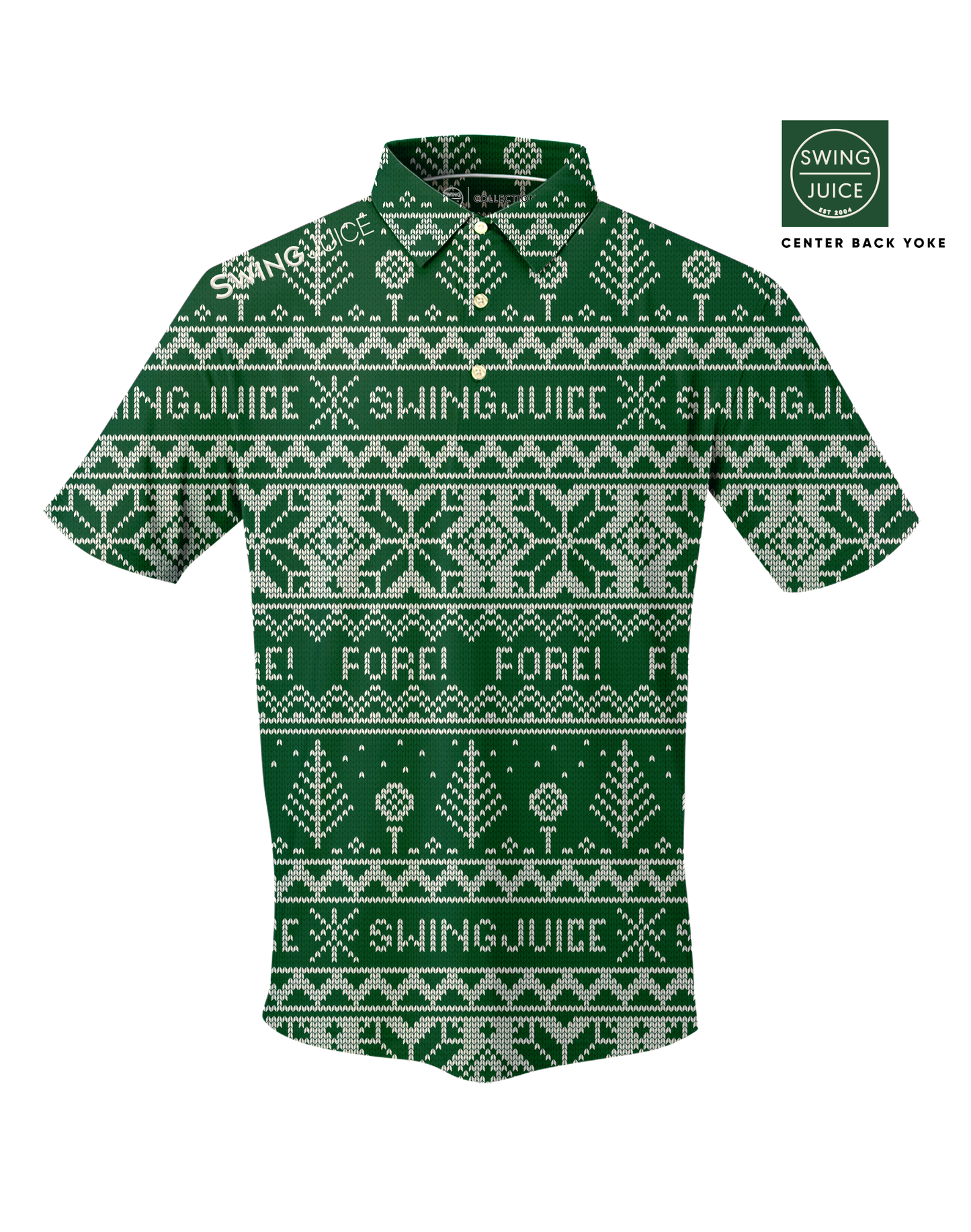 Golf Fore Fairisle Men's Polo