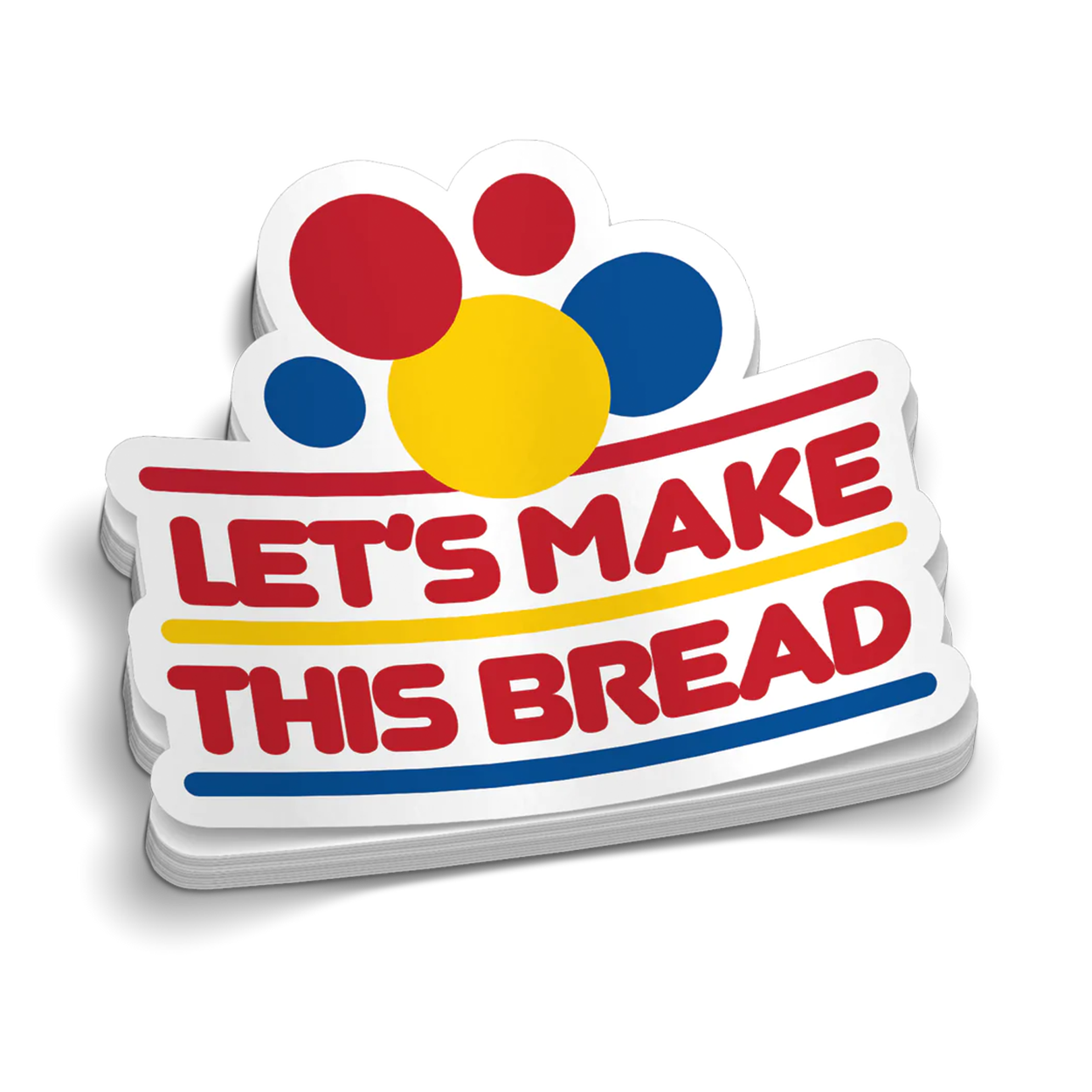 Make This Bread Hard Hat Decal