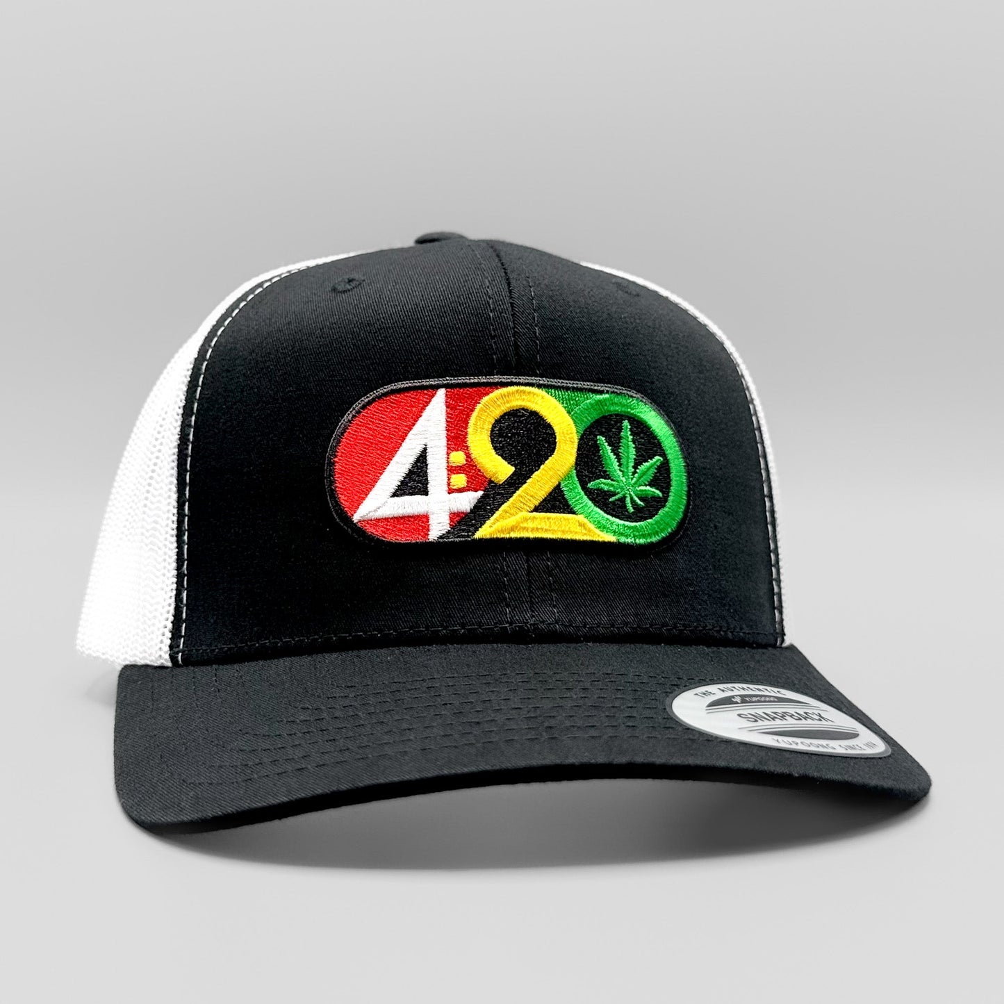 420 Marijuana Rasta Chronic Trucker Hat