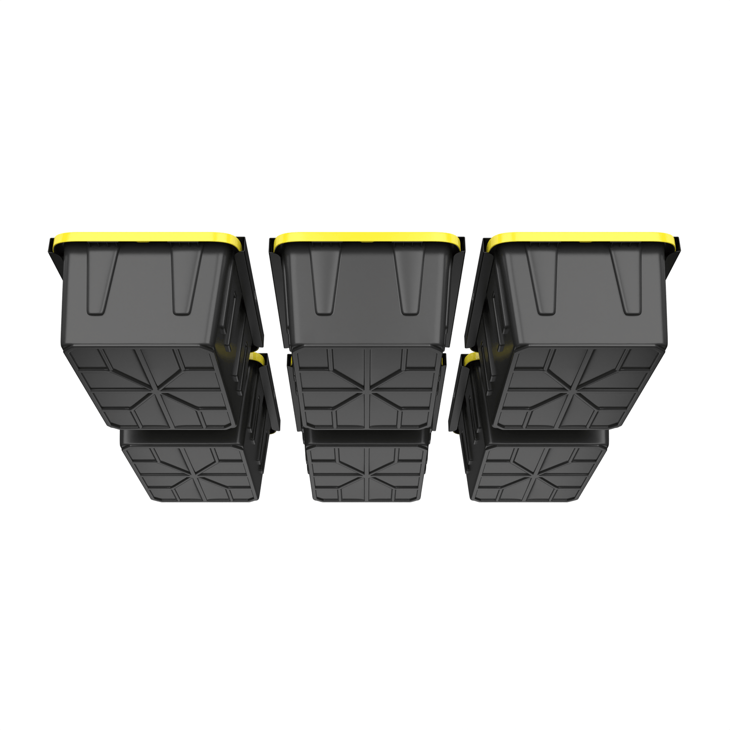 Overhead Storage Bin Rail System