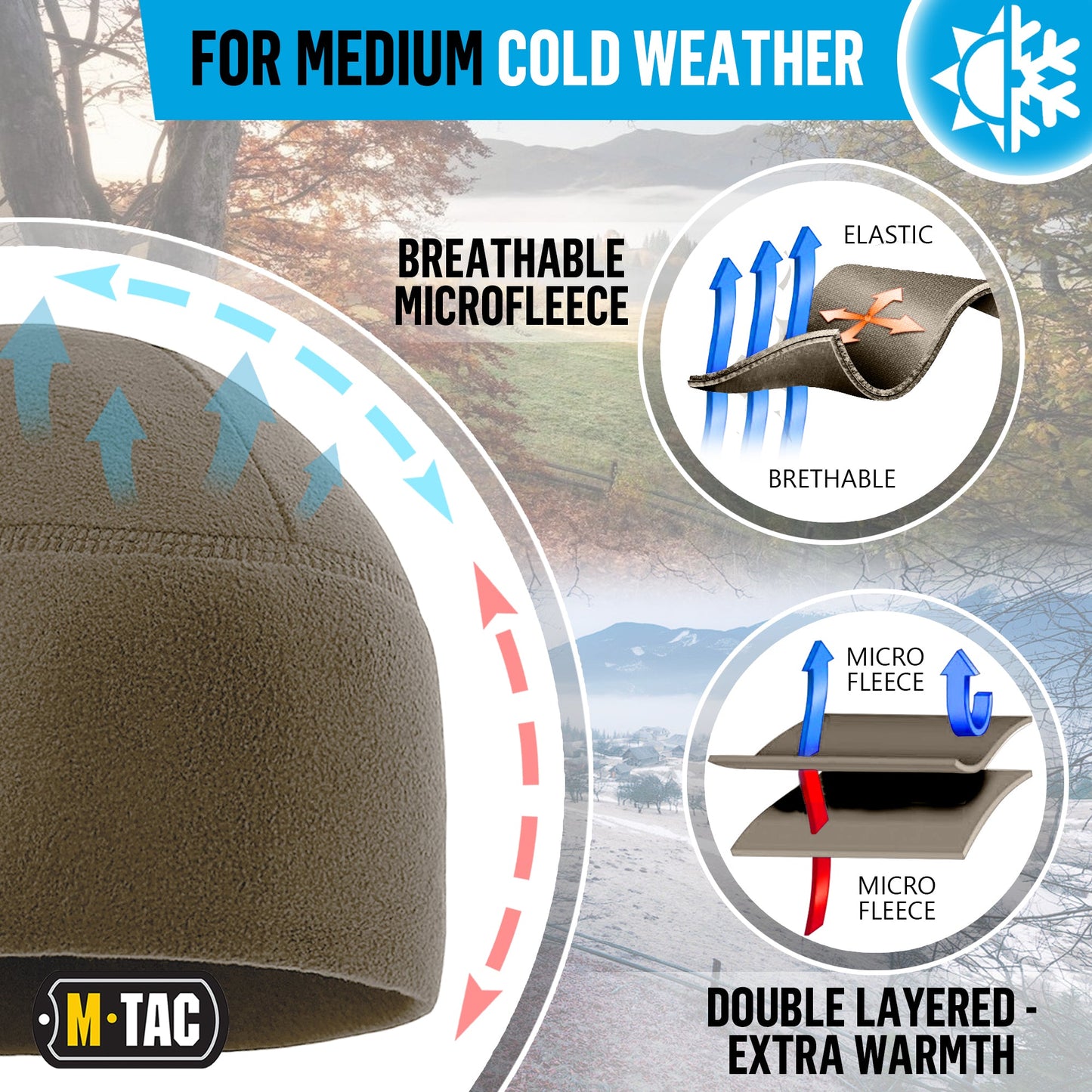 M-Tac Fleece Watch Cap (270 g/m2)