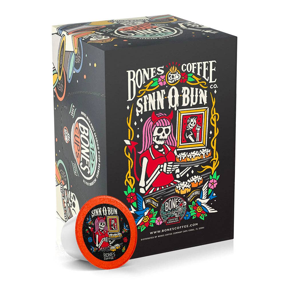 Sinn-O-Bun Bones Cups - 12 Count