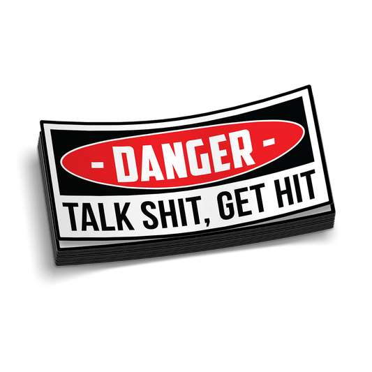 Talk Shit Decal