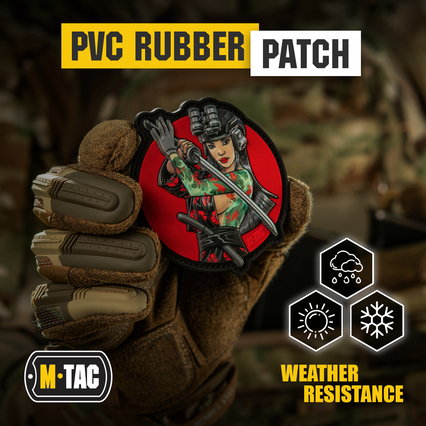 M-Tac Morale Patch Tactical Girl