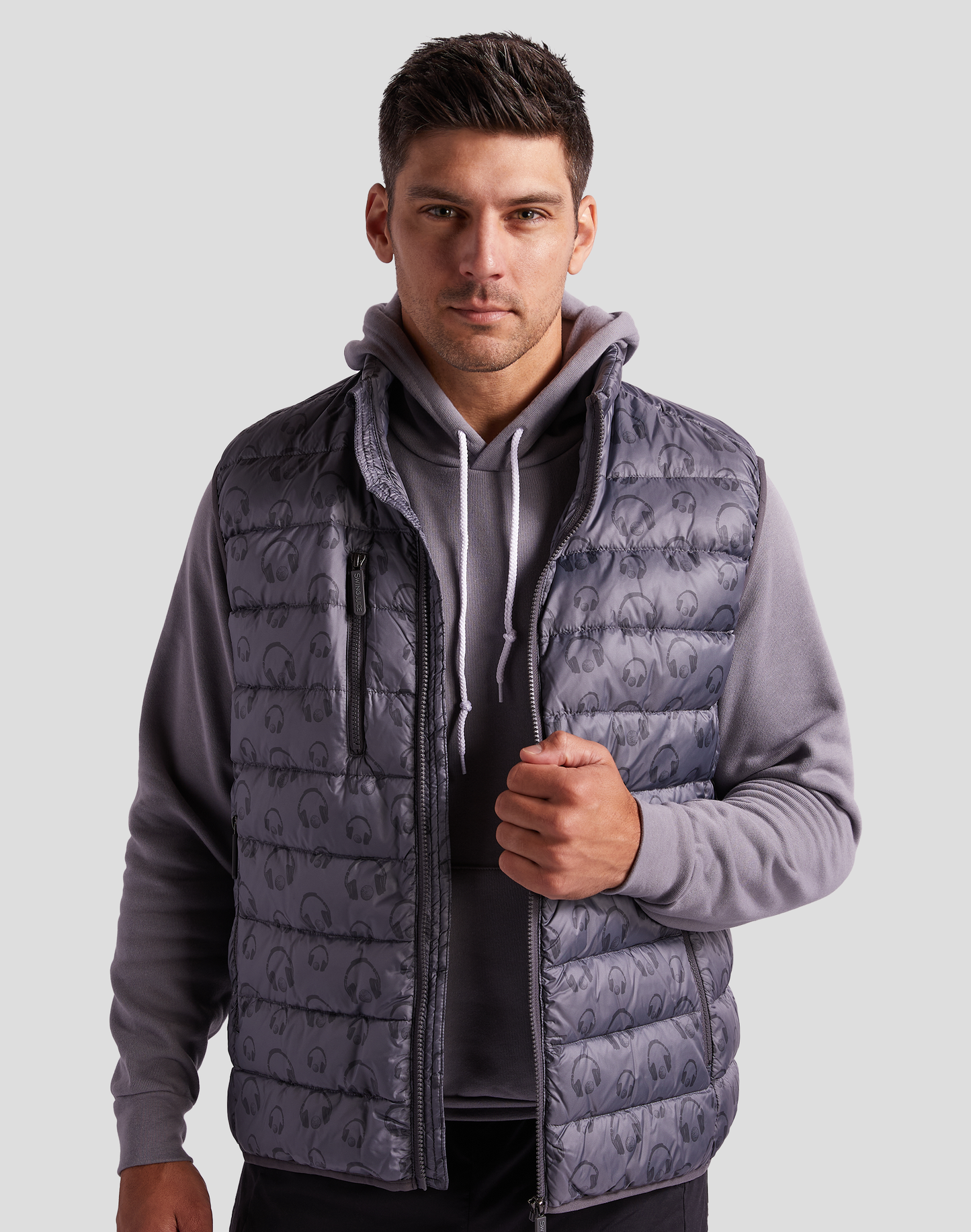 Golf & Hip Hop Unisex Packable Puffer Vest