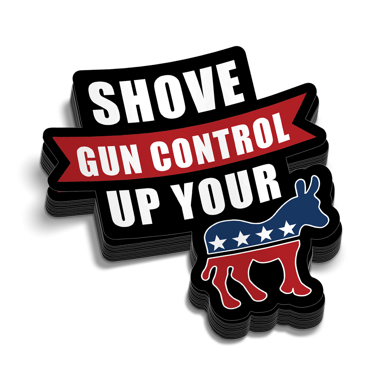 Shove Gun Control Decal