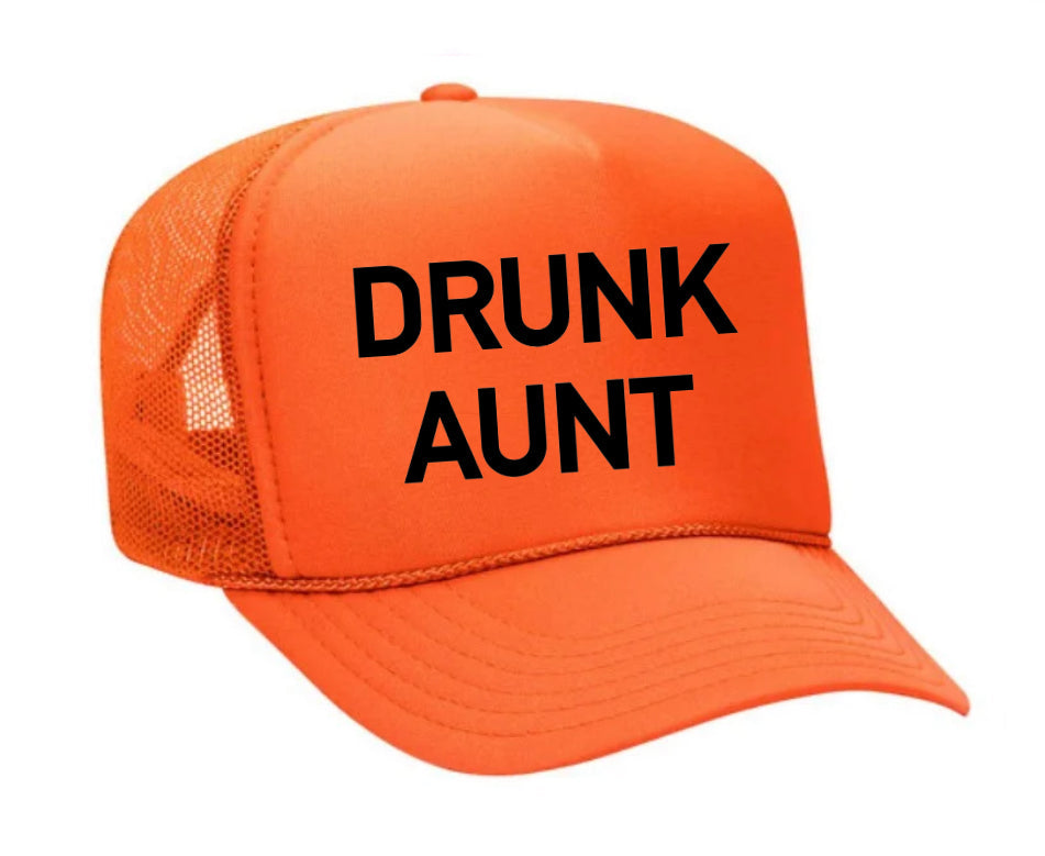 Drunk Aunt Trucker Hat