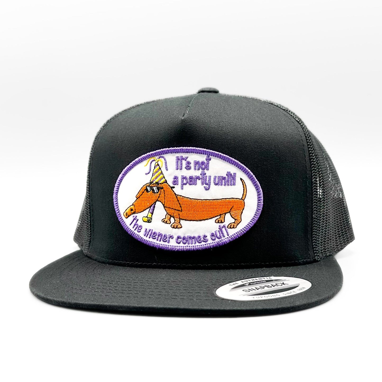 Wiener Party Funny Daschshund Trucker Hat