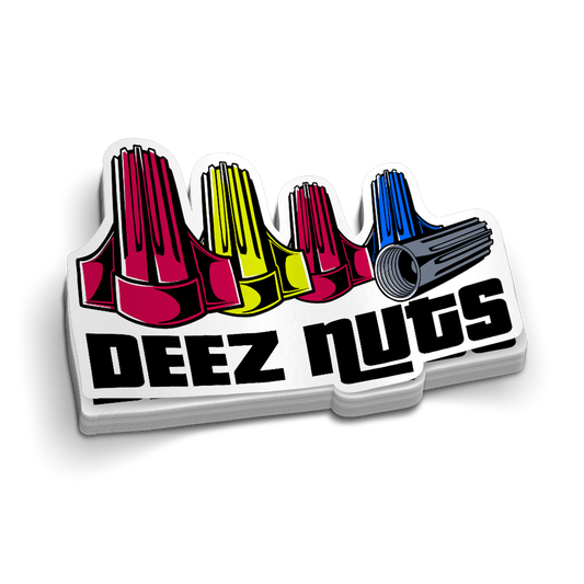 Deez Nuts 5 Inch Decal