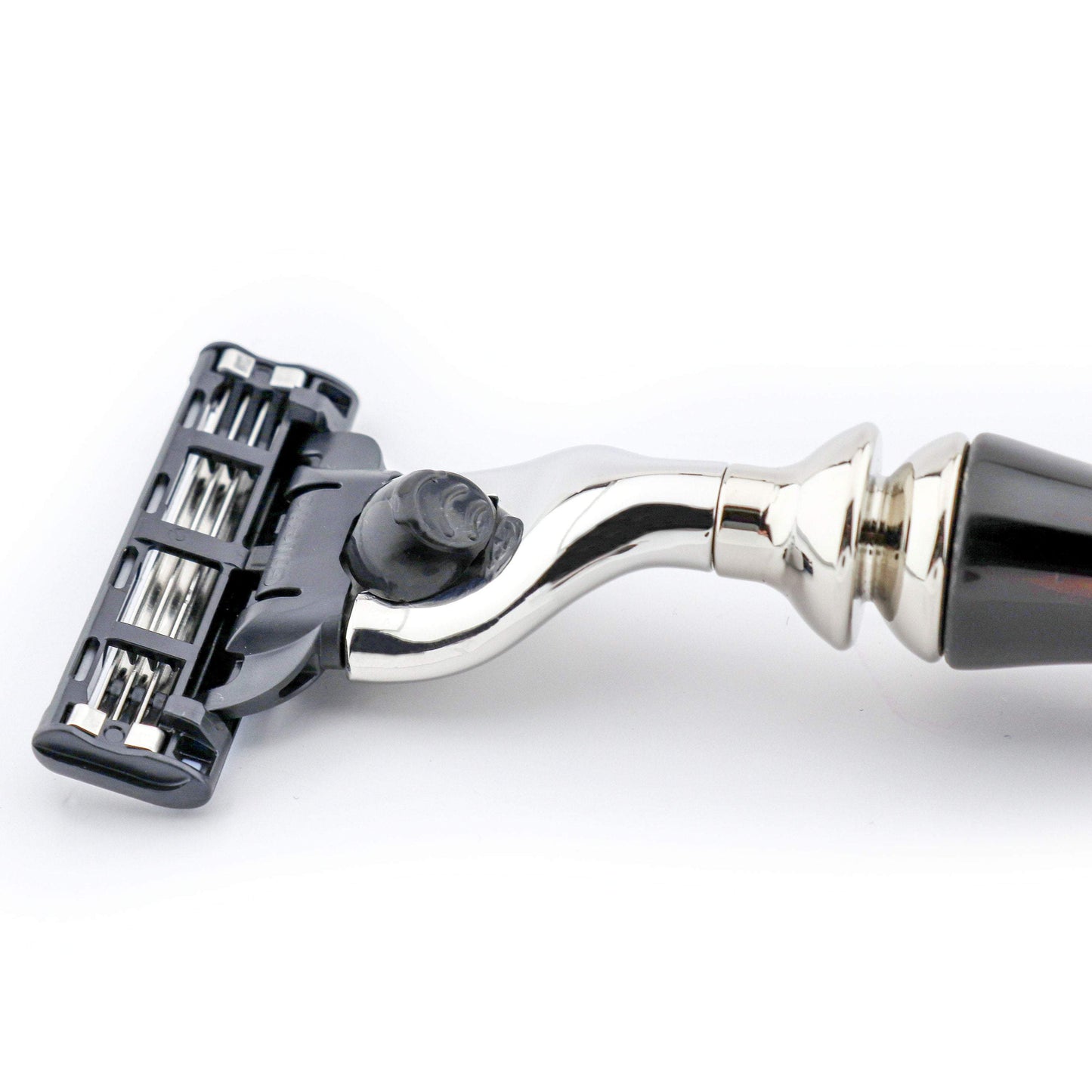 Resin Handle Mach 3 Compatible Shaving Razor