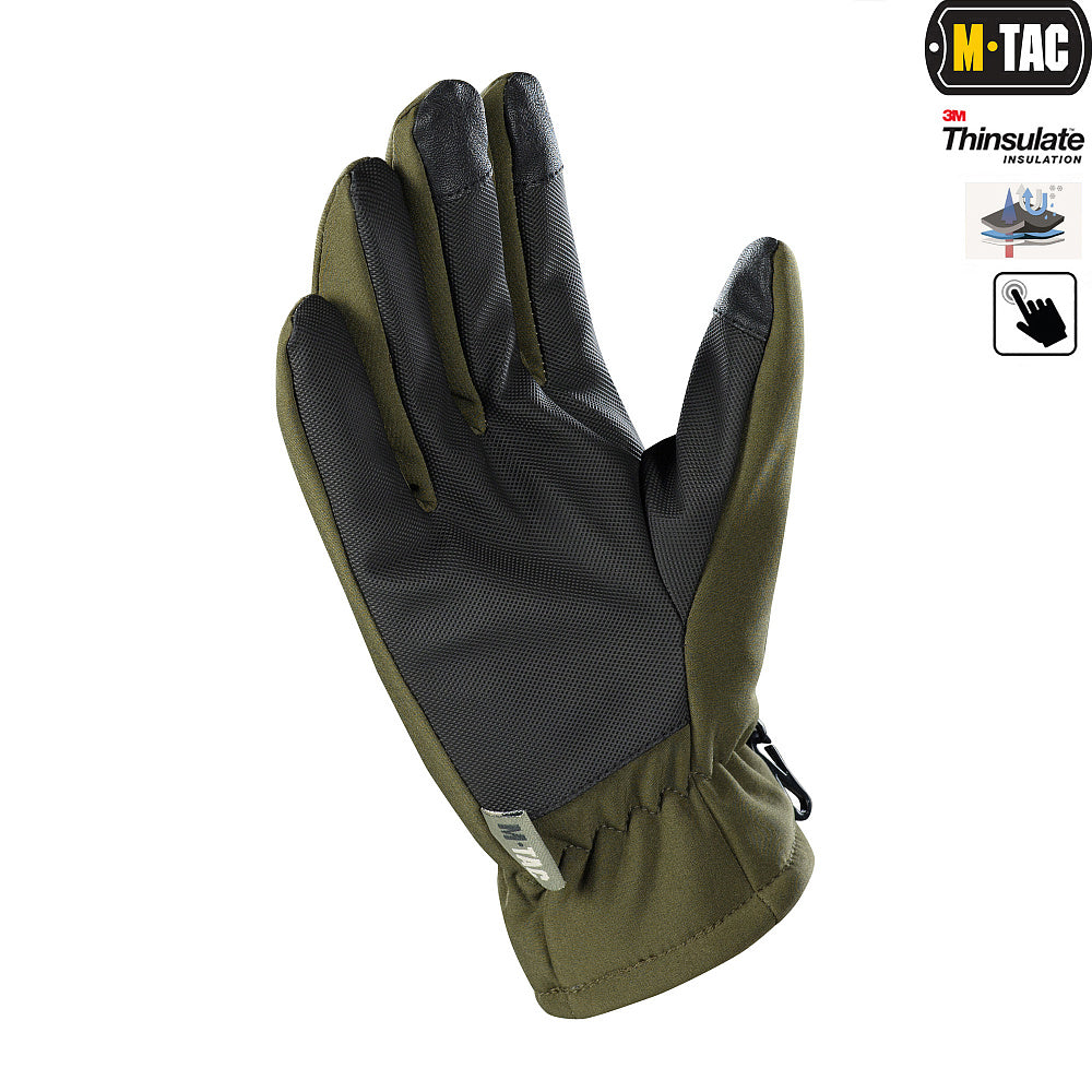 M-Tac Gloves Soft Shell Thinsulate