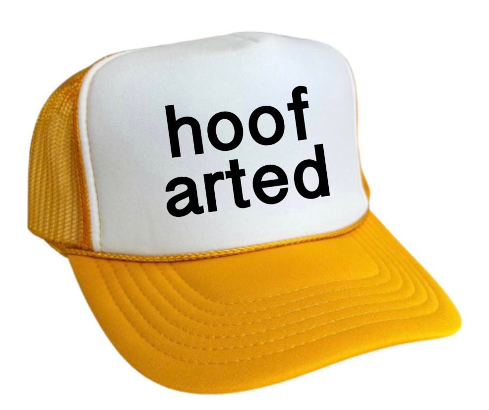 Hoof Arted Inappropriate Trucker Hat