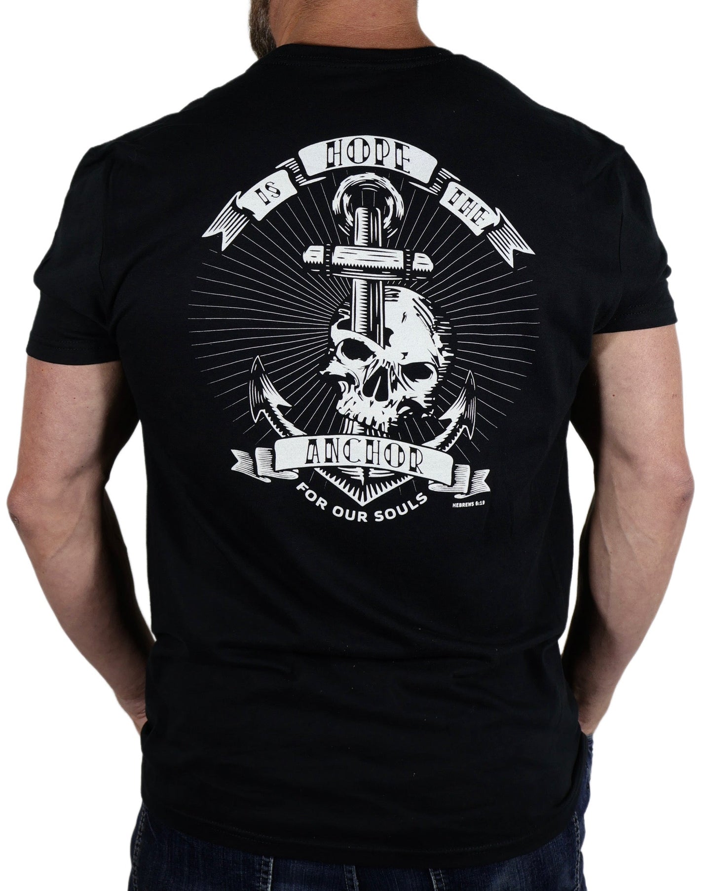 Men's Black Anchor T-Shirt