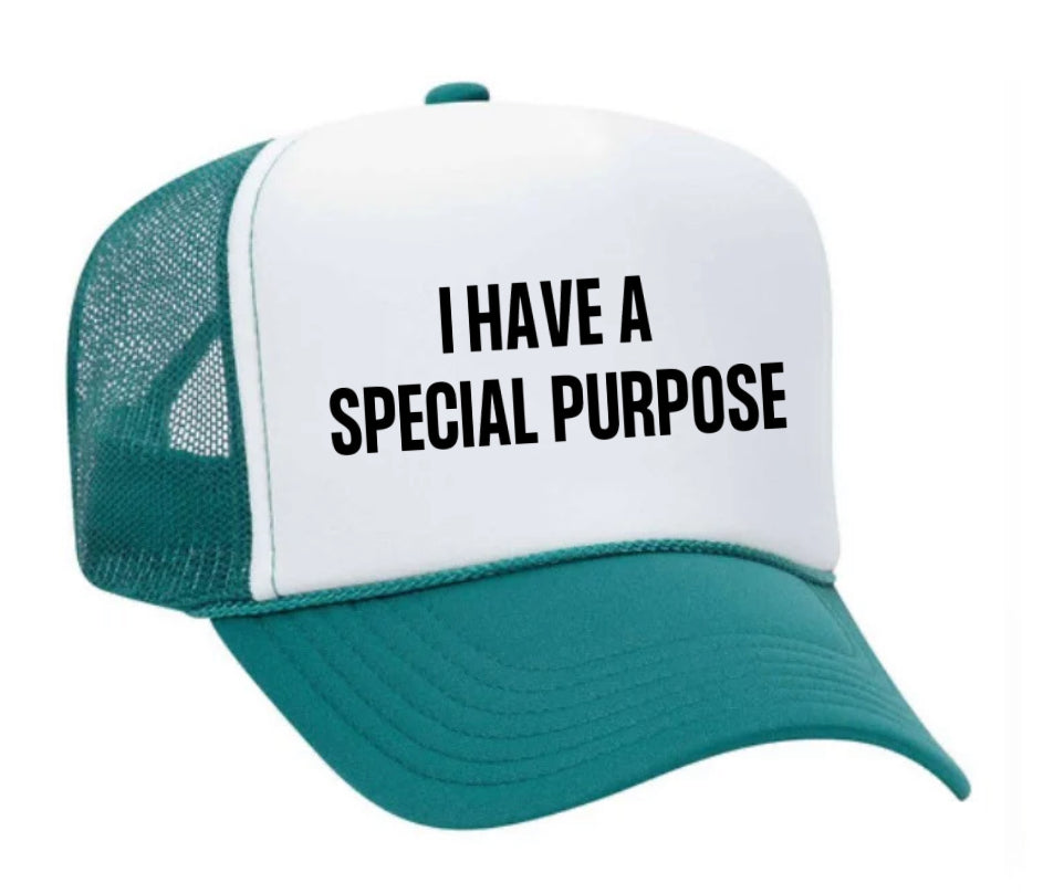 I Have A Special Purpose Trucker Hat