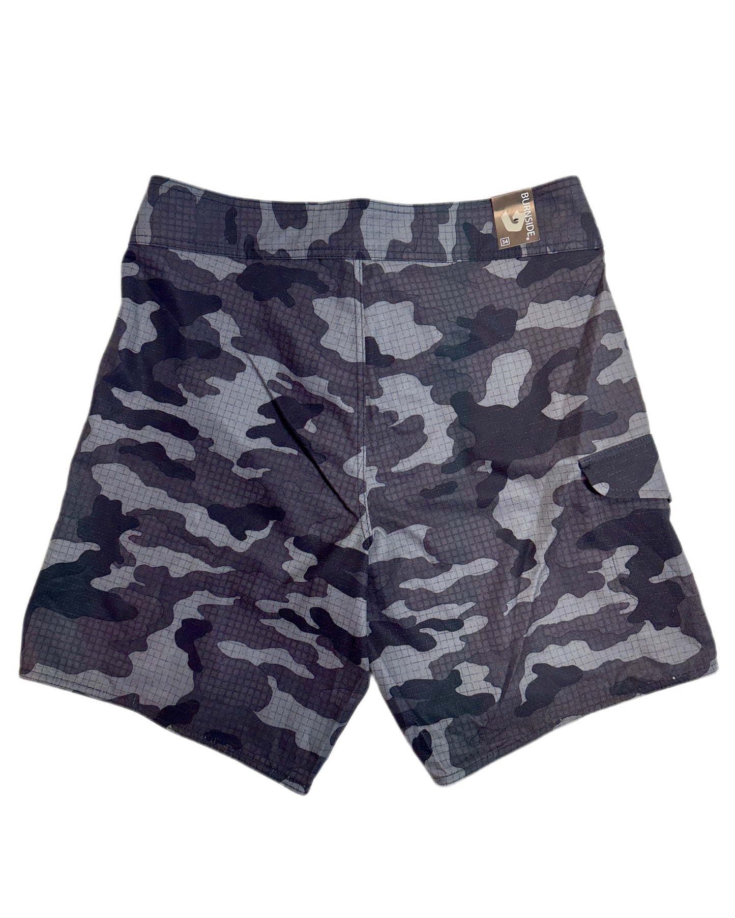 NEW! Black Camo Stretch Board Shorts