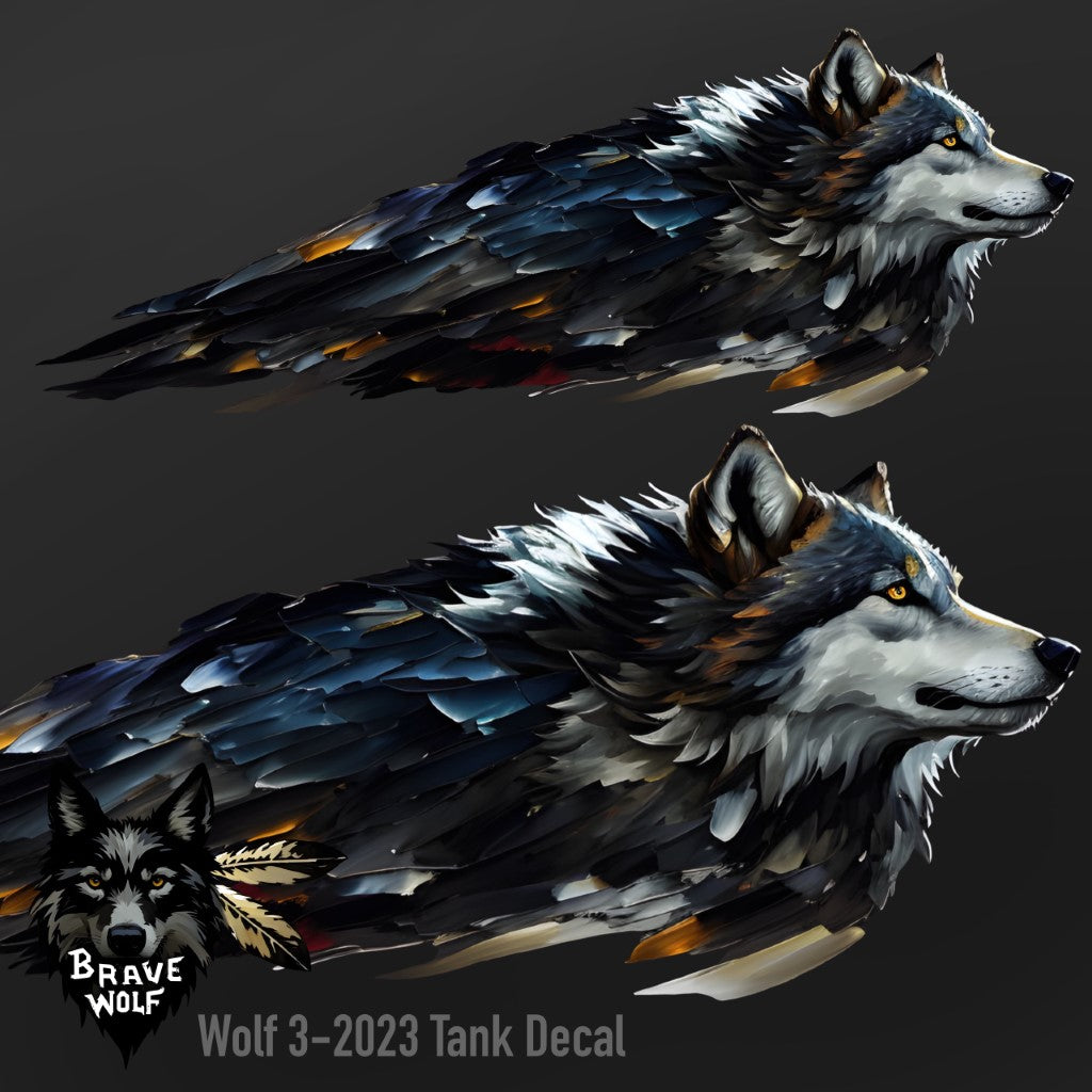 Wolf 3-2023 - Universal Tank Decal-Color