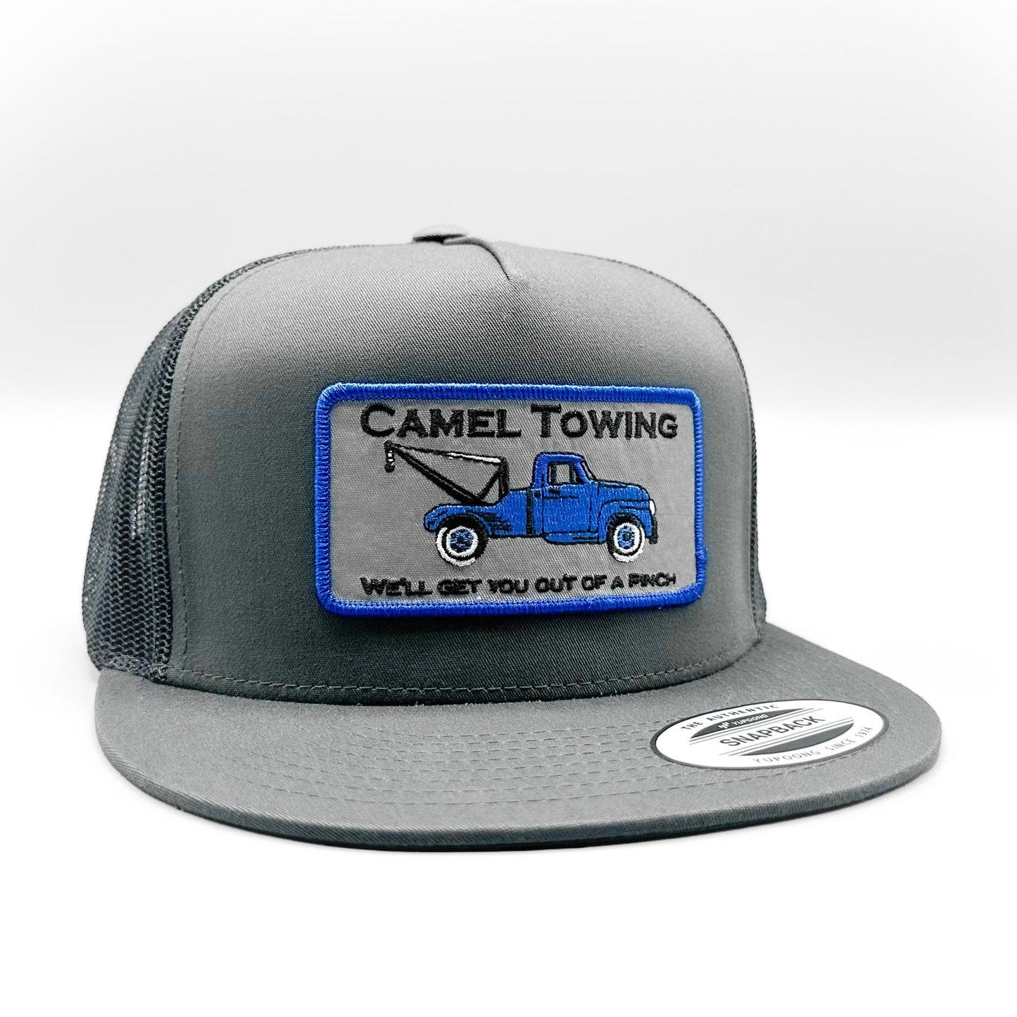 Camel Towing Funny Trucker Hat