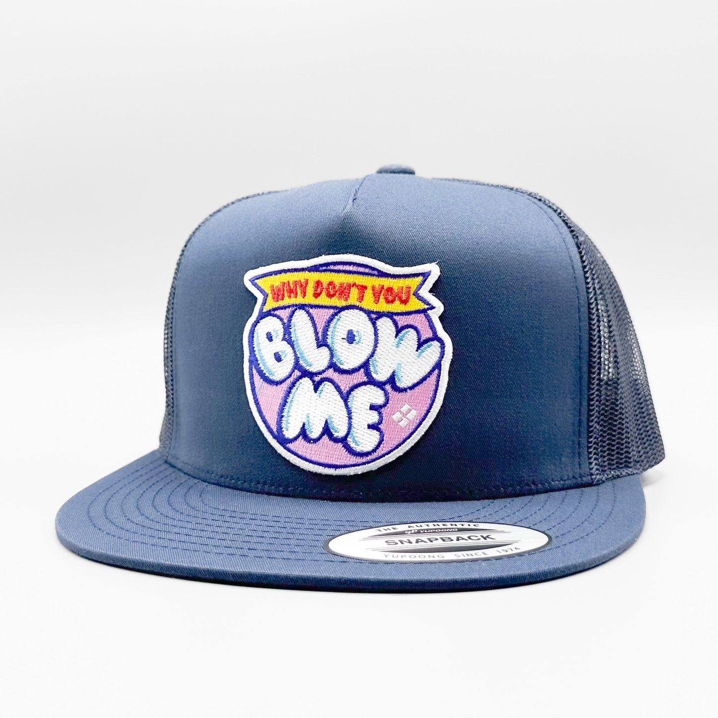 Blow Me Bubble Gum Trucker Hat