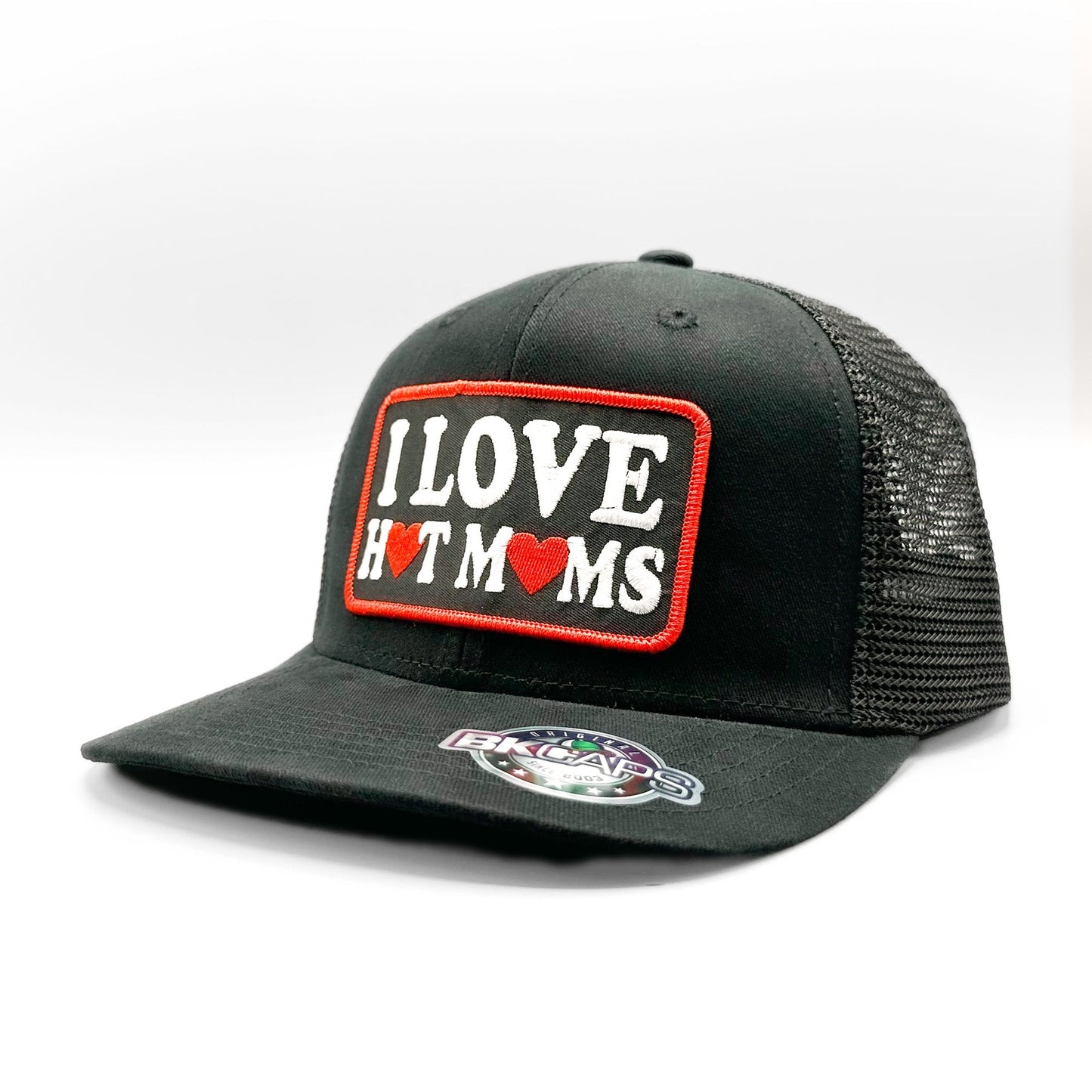 I Love Hot Moms MILFs Trucker Hat