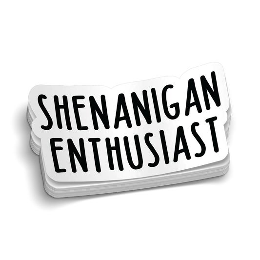 Shenanigan Hard Hat Decal