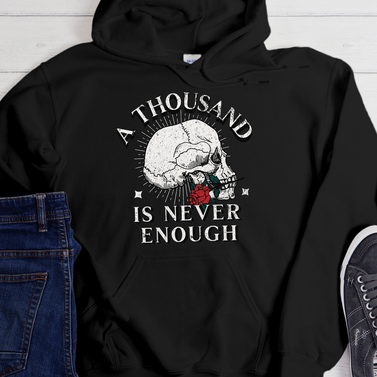 Recovery Unisex Hoodie | Inspiring Sobriety |  1000 Is Never Enough