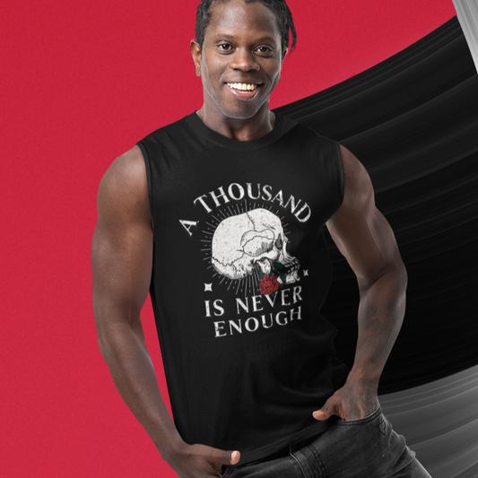 Mens Recovery Tank | Inspiring Sobriety | 1000 Is Never Enough