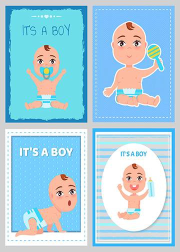 It's a Boy Banner